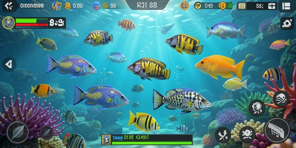 Gameplay seru dari CITIBET88 saat berburu ikan.