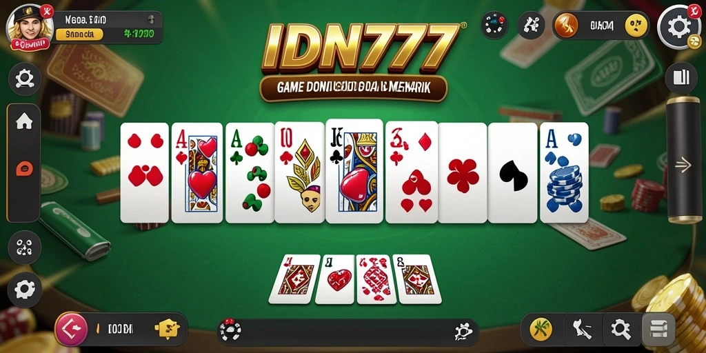 Tampilan menarik dan interaksi gameplay di IDN777.