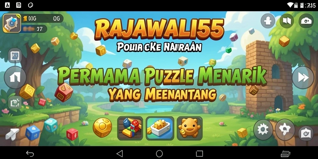 Tampilan gameplay menantang dari RAJAWALI55 yang menarik perhatian.