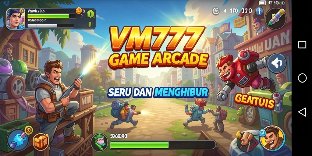 Tampilan gameplay VM777 dengan grafis menawan dan aksi seru.