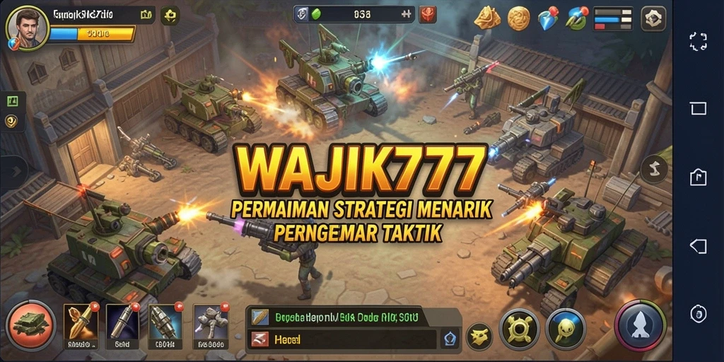 Tampilan gameplay mendebarkan dari WAJIK777 yang menonjolkan strategi.