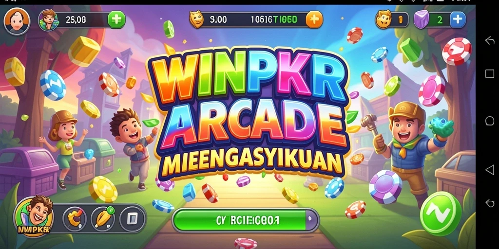 Tampilan seru gameplay WINPKR yang penuh aksi.